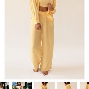 Dippin' Daisy's Striped Yellow Pants